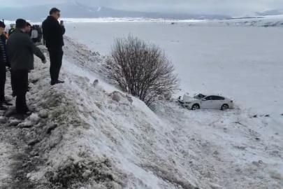 Sarıkamış’ta trafik kazası: 1 yaralı