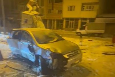 Sarıkamış’ta trafik kazası: 3 yaralı