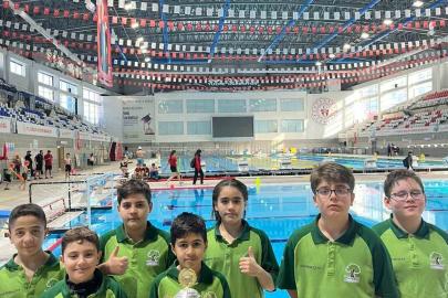 Şehitkamil’in genç sporcularından çifte şampiyonluk gururu