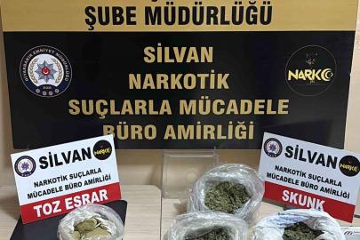 Silvan’da uyuşturucu tacirlerine şafak operasyonu: 1 tutuklama