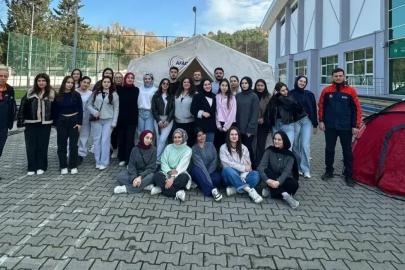 Sinop’ta AFAD gönüllüleri sahaya hazır