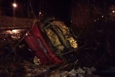 Sinop’ta takla atan otomobilin sürücüsü hayatını kaybetti