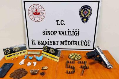 Sinop’ta uyuşturucu operasyonu: 4 gözaltı