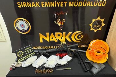 Şırnak’ta asayiş, narkotik ve kaçakçılık operasyonu: 2 tutuklama