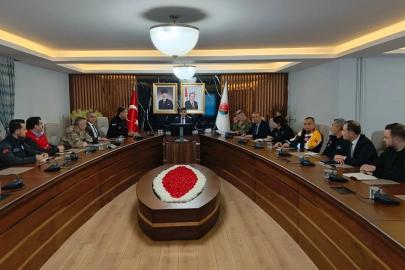 Şırnak’ta çığ riskine karşı koordinasyon toplantısı yapıldı