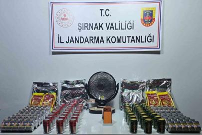 Şırnak’ta jandarma ekipleri 21 milyonluk kaçak ürün ele geçirdi