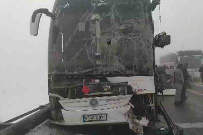 Sivas’ta sis zincirleme kazaya neden oldu: 7 yaralı