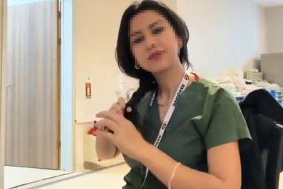 Sosyal medyadaki provokatif akıma katılan hemşire, adli kontrolle serbest bırakıldı