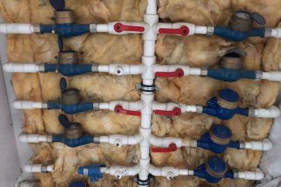 Su sayaçları için don uyarısı