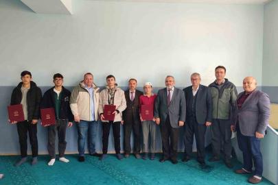 Şuhut’ta hafızlık icazet sevinci