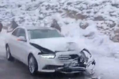 TAG Otoyolu Gaziantep kesiminde çok sayıda kaza meydana geldi