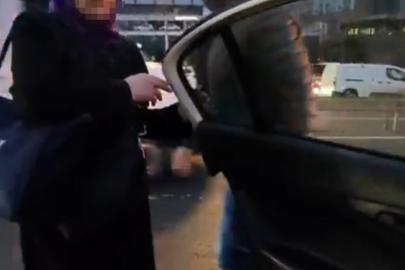 Taksici trafiği yoğun buldu, aldığı yolcuyu tekrar indirdi