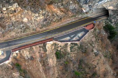 Tarihi tünel Giresun İl Özel İdaresi çalışmalarıyla restore edildi