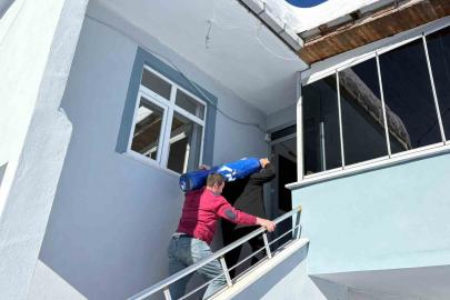 Terme Belediyesi, 35 kilometre uzaklıktaki hastaya nefes oldu