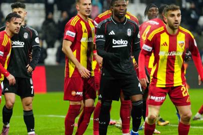 Trendyol Süper Lig: Beşiktaş: 1 - Kayserispor: 0 (Maç sonucu)