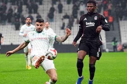 Trendyol Süper Lig: Beşiktaş: 2 - Konyaspor: 1 (Maç sonucu)