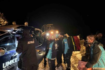 Tunceli’de kurumlar 6,5 aylık hamile kadın için seferber oldu