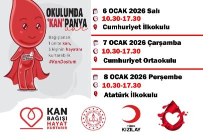 Türkeli’de okullarda kan bağışı kampanyası