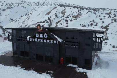 Türkiye ve dünyada ilk: Ergan Dağı’nda Dağ Kütüphanesi