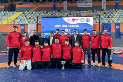 U23 Grekoromen Güreş Türkiye Şampiyonası sona erdi