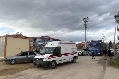 Üç tekerlekli elektrikli bisiklet devrildi: 1 yaralı