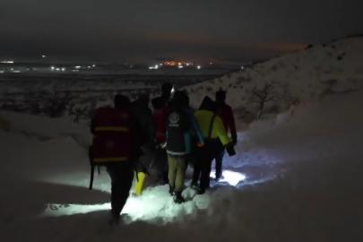 UMKE, araçları kara saplanınca vakaya yürüyerek ulaştı