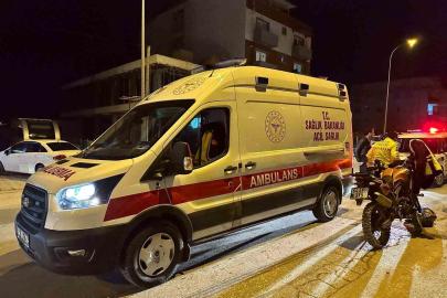 Uşak’ta motosikletin çarptığı yaya hayatını kaybetti: Kaza anı kamereda