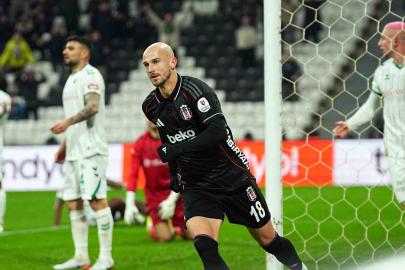 Vaclav Cerny, Beşiktaş formasıyla 6. golünü attı