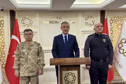 Vali Akkoyun: "Mardin’de Aralık 2025’te terör örgütlerine yönelik 15 operasyon düzenlendi"