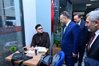 Vali Aksoy, ’Diyanet Aile ve Gençlik Merkezi’nde incelemelerde bulundu