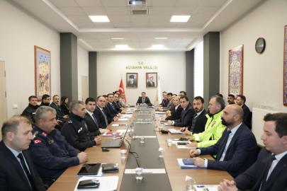 Vali Işın: "Devletin temel görevlerinden biri de vatandaşların huzur ve güven içinde yaşamalarını sağlamaktır"