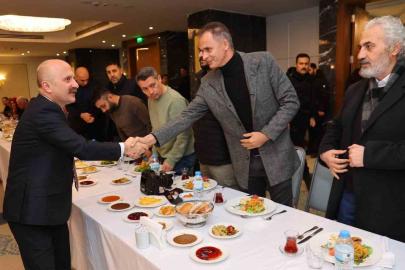 Vali Osman Varol, basın mensuplarıyla bir araya geldi