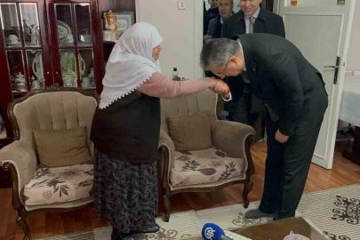 Vali Yılmaz’dan vefa ziyareti