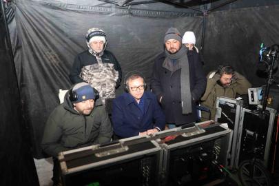 Vali Ziya Polat’tan "Veliaht" dizisi setine ziyaret