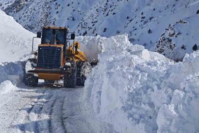 Van-Çatak karayolu ulaşıma açılmaya çalışılıyor