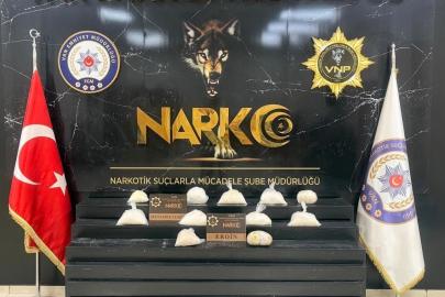 Van’da 10 kilo 720 gram uyuşturucu madde ele geçirildi