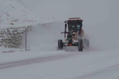 Van’da kardan dolayı kapanan 287 yoldan 89’u açıldı