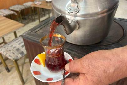 Van’da soba üzerinde demlenen kış çayları ilgi görüyor