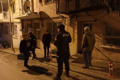 Yeni yıla balkonda mahsur kalarak girdi