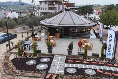 Yolculara otantik durak hizmeti