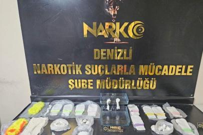 Zehir tacirleri 2.3 kilo uyuşturucuyu lif ve pamuklara emdirerek satmaya çalıştı
