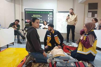 112 personeli eğitimden geçti