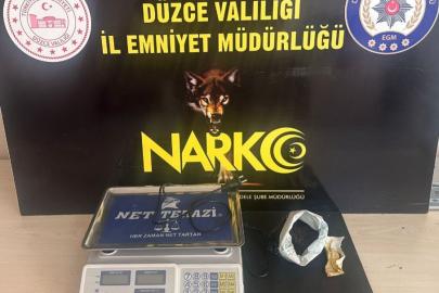 140 gram uyuşturucu ele geçirildi, 1 kişi tutuklandı