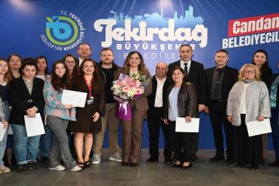 27 kursiyer Almanca A1 sertifikasını aldı