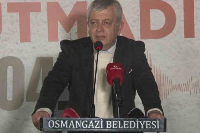 6 Şubat depremi unutulmadı, Osmangazi’de anma töreni düzenlendi