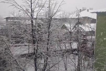 Adana Tufanbeyli’de kar yağışı etkili oldu