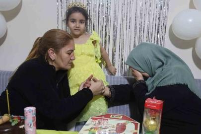 Aile fotoğrafından geriye tek kalan Alye’nin doğum gününde babaannesi gözyaşlarına boğuldu