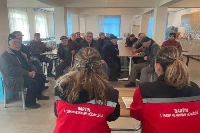 Akpınar köyünde üreticinin talepleri dinlendi