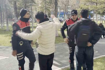 Aksaray’da park, bahçe ve okul bölgeleri denetim altında