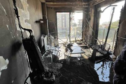 Alanya’da korkutan yangın